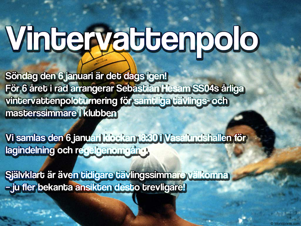 Solna Sundbyberg Simsällskap 04 > SS04 > Aktuella nyheter